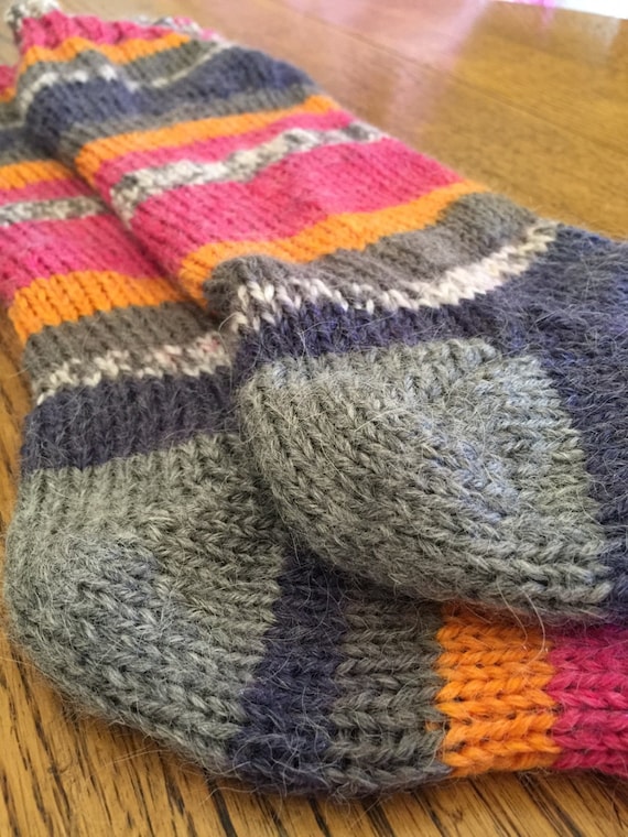 Download Worsted Toe Up Socks Pattern