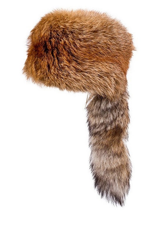 fox tail hat