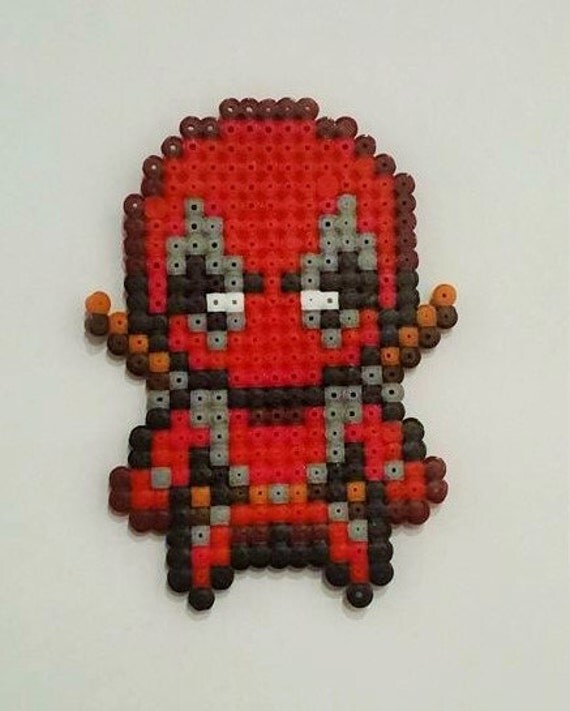 quinn bead harley hama perler Deadpool beads pixel chibi art