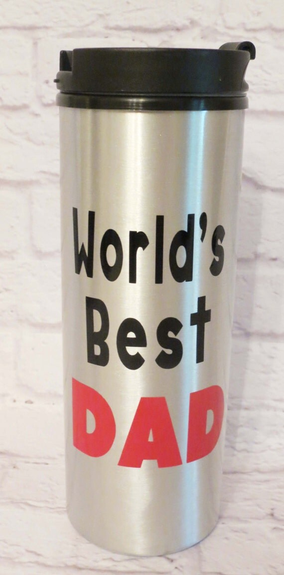 Custom Travel Mug Dad's Travel Mug by MamaDCraftyCreations