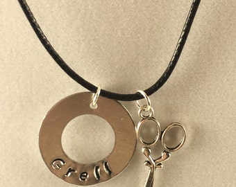 Black Butler Inspired Grell Necklace