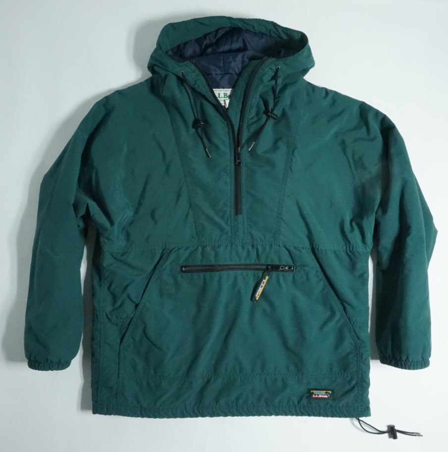 Vintage LL Bean Half-Zip Pullover Jacket