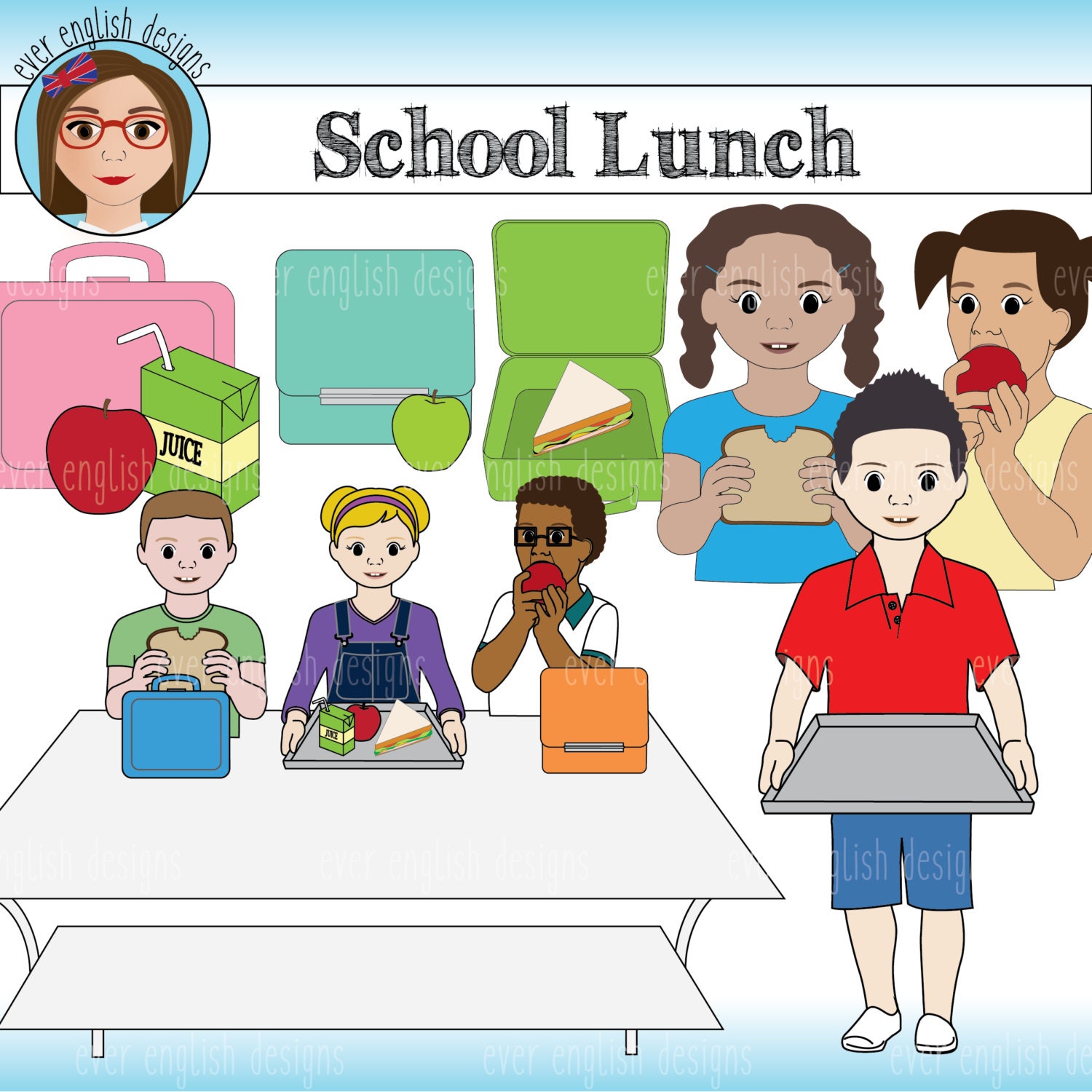 clipart school lunch - photo #47