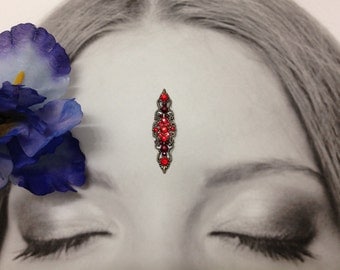 Tribal Goddess; Belly Dance, American Tribal Style, Fusion, Bindi Jewelry