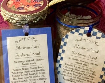Mechanics/Gardeners Hand Scrub