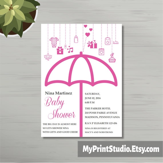 Printable Baby Girl Shower Invitation Template For Word Girl Baby Shower Invitation Template Microsoft Word
