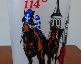 Kentucky Derby 114 Commemmorative Glass
