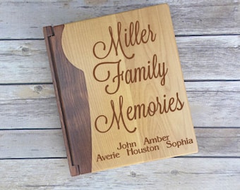 Family Photo Album, Photo Album with Last Name, Housewarming Gift, Newlywed Gift, Family Memories Photo Album, Family Memories, Our Family