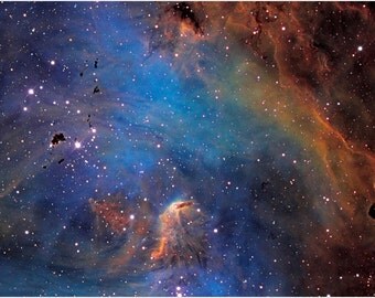 galaxies nebulae stars universe POSTER 24X36 outer space SPECTACULAR IMAGE