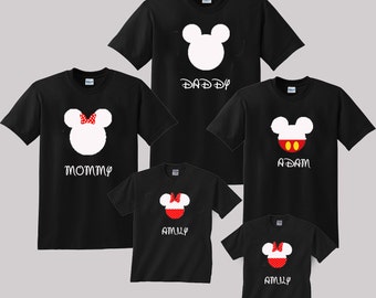 mickey and minnie couple shirts – Etsy