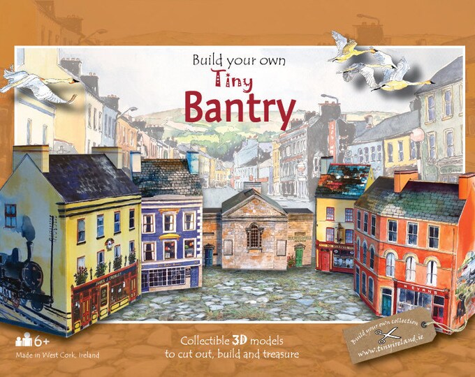 Build your own tiny Bantry - an innovative Irish paper model kit