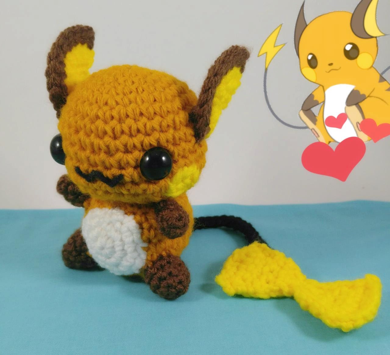 raichu cuddly toy