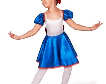 Toddler Halloween Costume, Girls Costume, Ballet Skirt, Dance Skirt, Infant Costume, Ballet Clothing, Custom Costume, Russian Costume