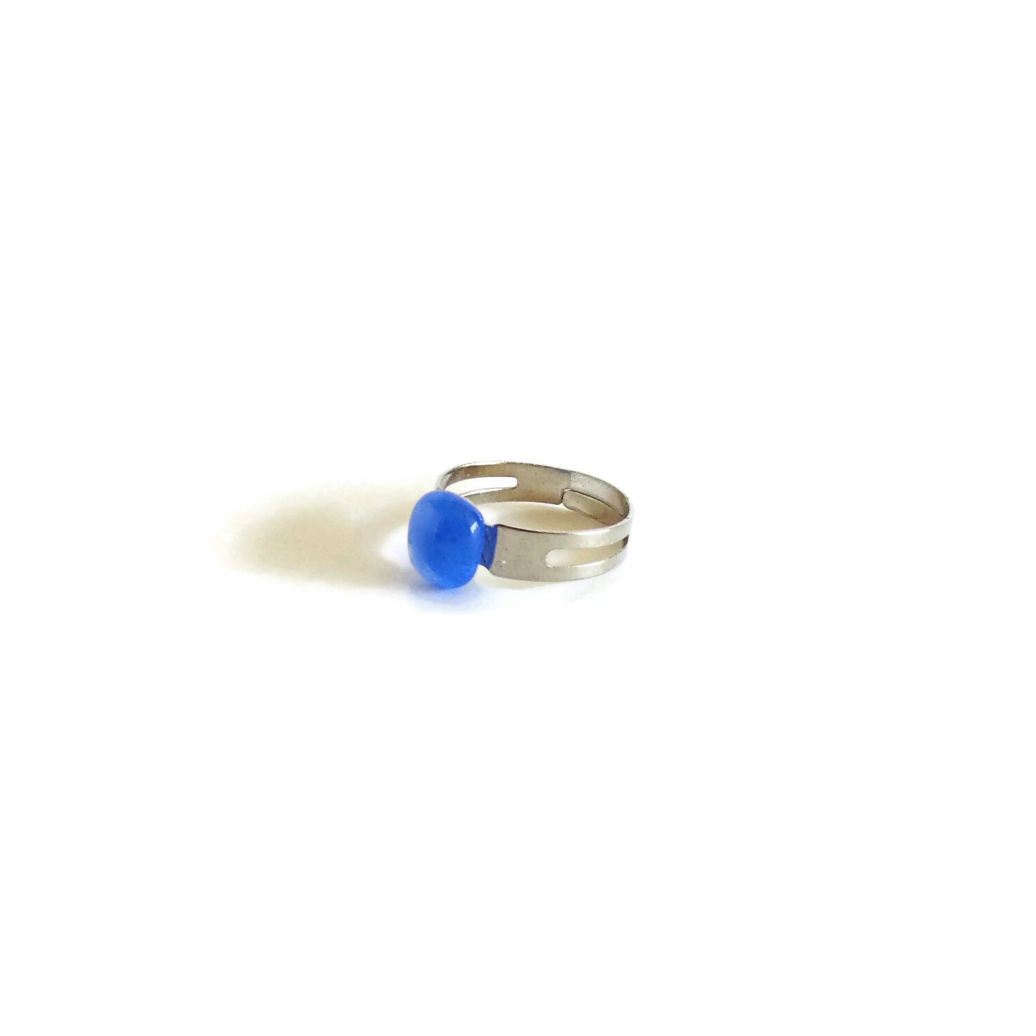 Blue Ring For Girl Adjustable Gem Ring Kids Gifts Under 15