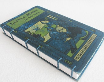 Old Book Journal / Recycled Vintage Book / Little Mary Rebound Journal by PrairiePeasant