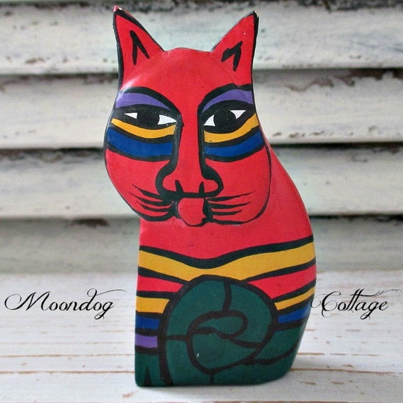 laurel burch cat statue