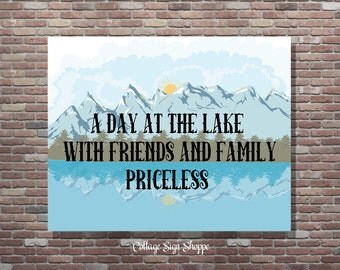 Lake Wall Art lake house wall art | etsy Lake Wall Art lake house wall art | etsy
