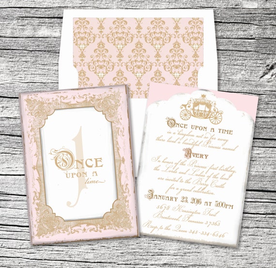 Once Upon A Time Invitations 6