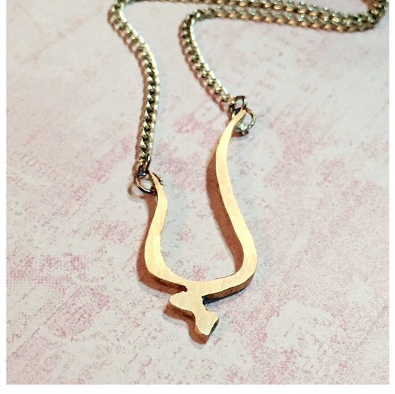 Items similar to Twin Flame Necklace, Copper Twin Flame, Copper
