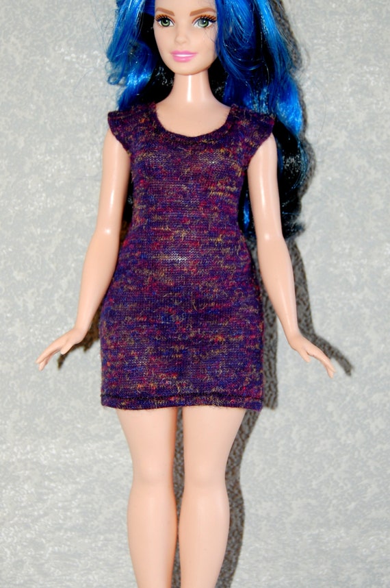 Curvy Barbie Short Dress A4B162 fashionista fashion doll