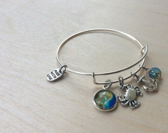 THE ORIGINAL* Chesapeake Bay Inspired Expandable Charm Bangle