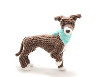 italian greyhound stuffed toy