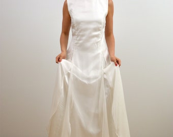 wedding dress "Florine" silk,chiffon,long dress