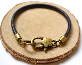 Leather Bracelet - Boho Style - Handmade