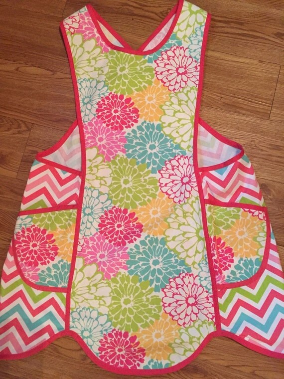 Womens' NoTie CrissCross Full Apron Ready to by ALLSEWNUPANDMORE