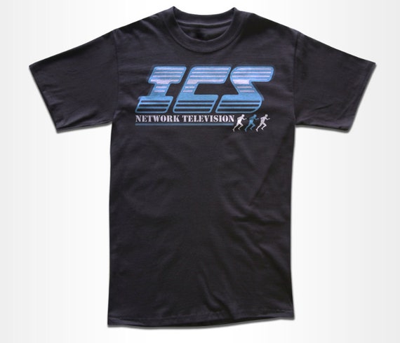 ICS Television T Shirt Retro Graphic Tees for Men Women