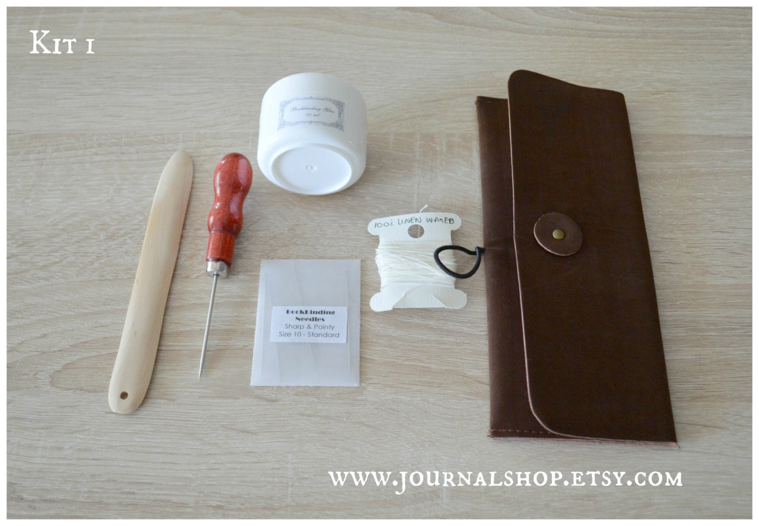 Bookbinding Tool Kit gift set for bookbinders booklover tool