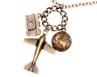 Necklace Travel the world