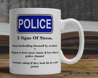 Law enforcer mug Police mug Police gift for Policeman mug Police woman gift police woman mug police officer gift police officer mug E1359