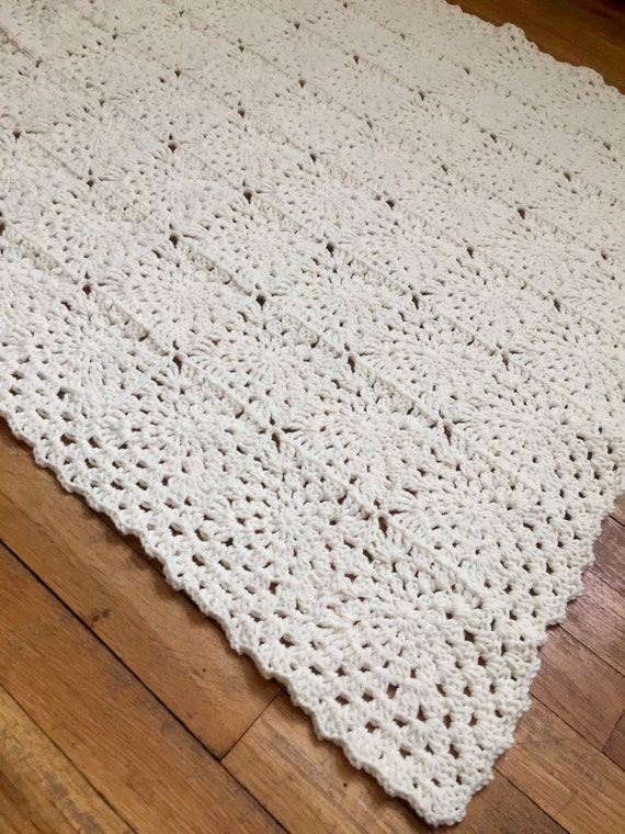 Crochet Baby Blanket Gender Neutral Baby Blanket by ABerryCrafts
