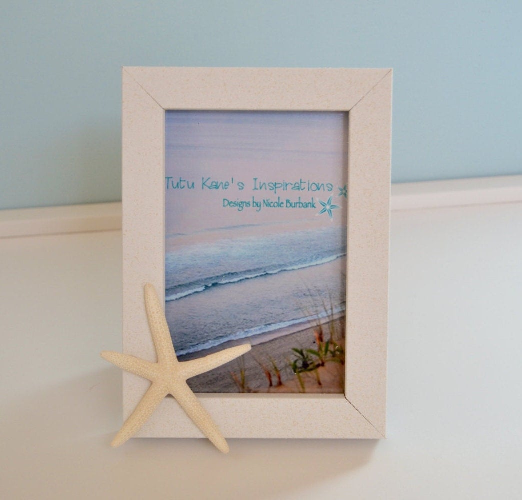 Beach Picture Frame Beach Decor Starfish Frame Starfish