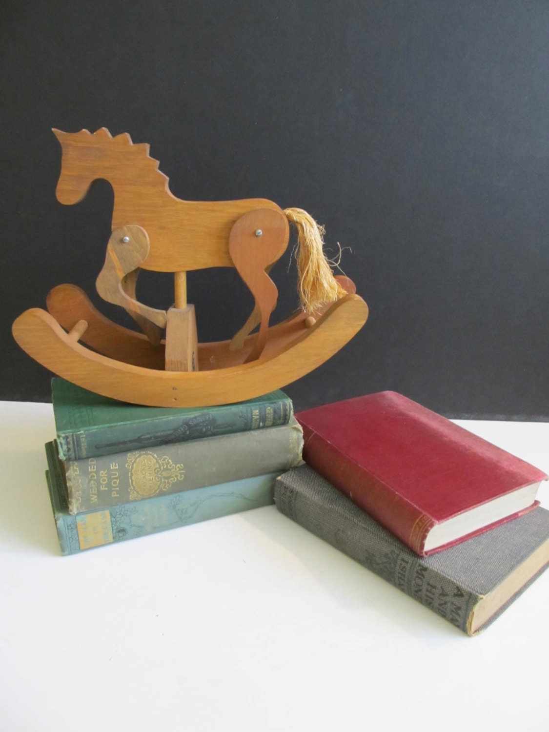 antique wooden rocking horses for sale