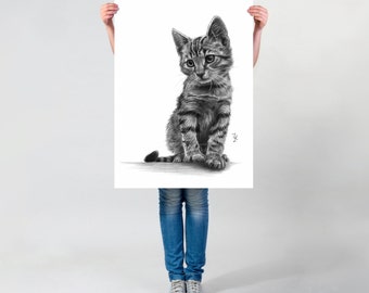 Cat Wall Art cat wall decor | etsy Cat Wall Art cat wall decor | etsy