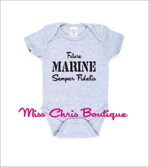 Marines Funny Baby Onesie Custom Onesies Baby Humor Funny marines-funny-baby-onesie-custom-onesies-baby-humor-funny