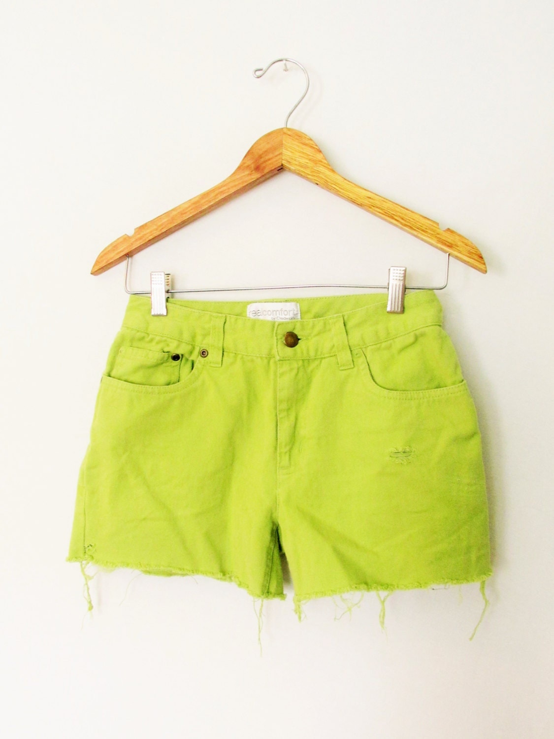 lime green sweat shorts