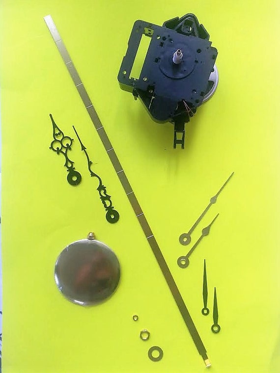 Chiming Clock Kit with Pendulum 2 Chimes Battery Quartz
