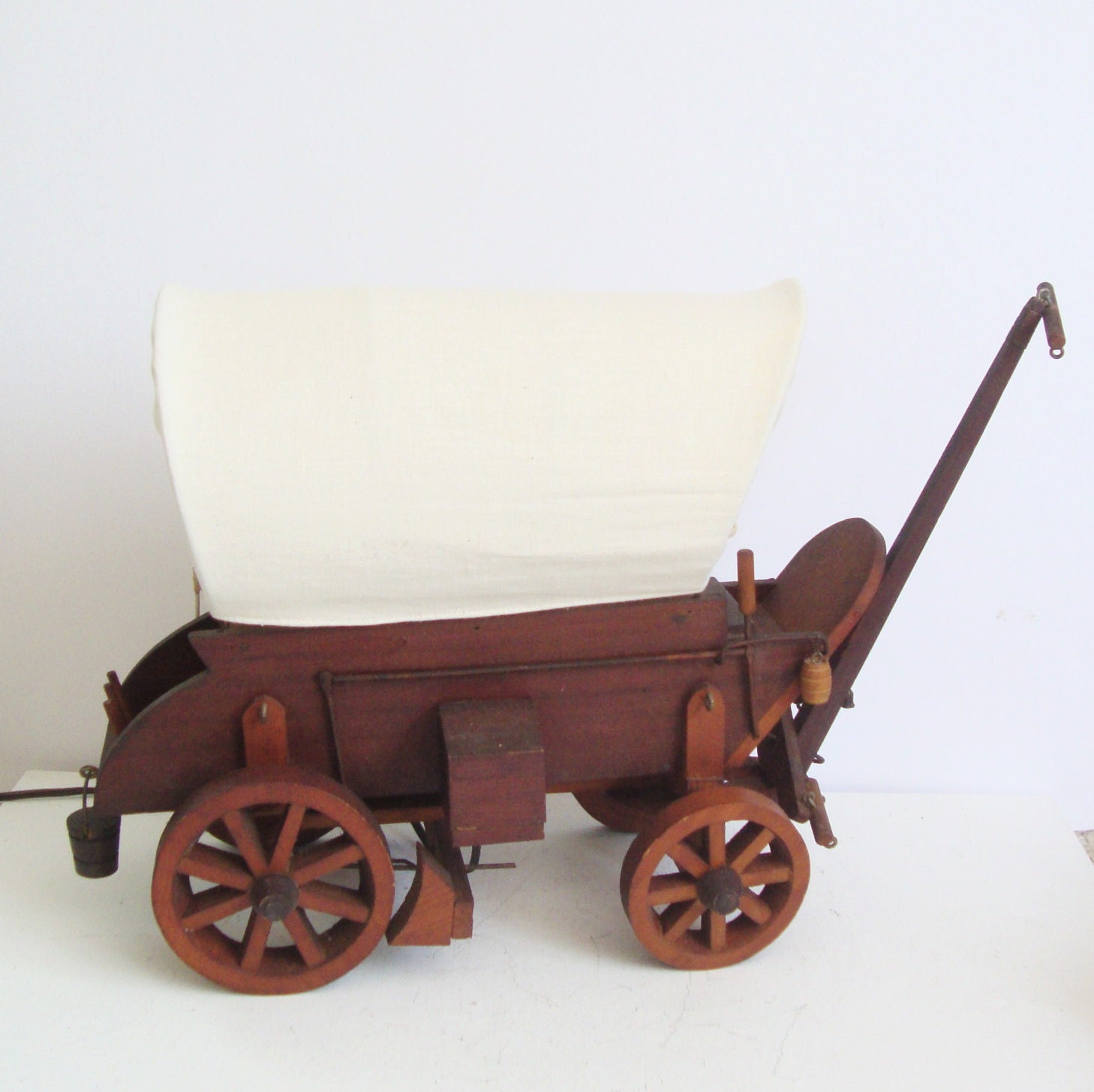 Western Lamp Conestoga Wagon Table Lamp Covered Wagon Desk