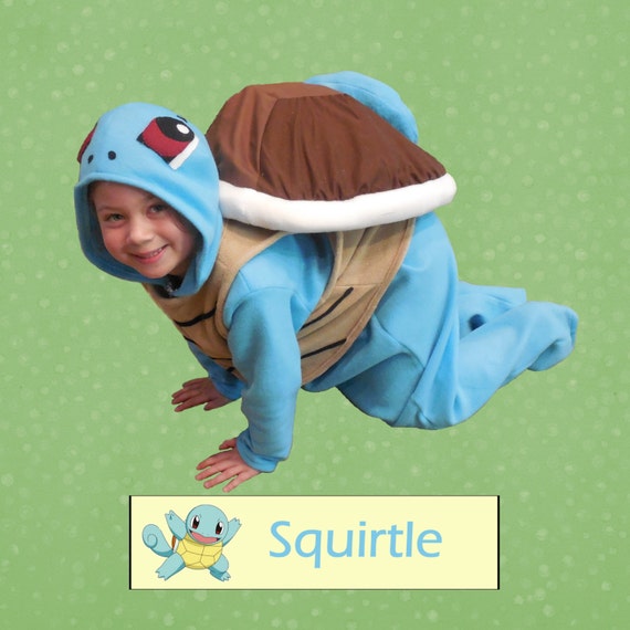 Pokemon Squirtle Costume Custom-made Child Sized