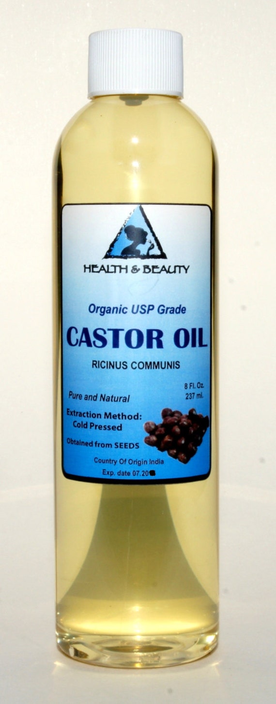 8 Oz Castor Oil Usp Grade Organic Carrier Cold By Hboilscenter