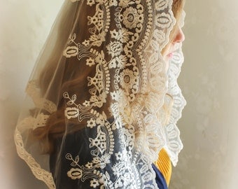 Evintage Veils Traditional Catholic Lovely By Evintageveils