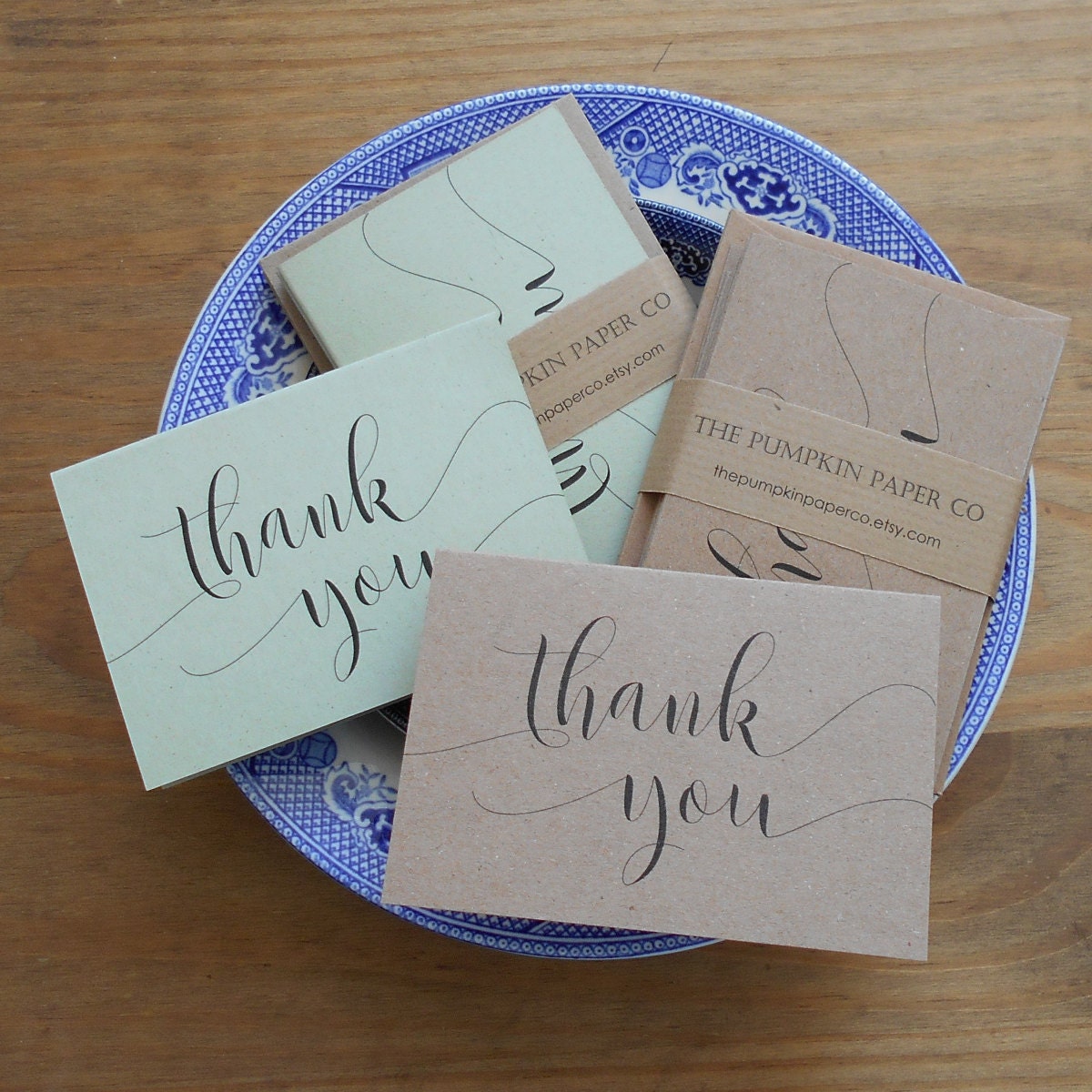 Thank you note cards with envelopes mini thank you cards