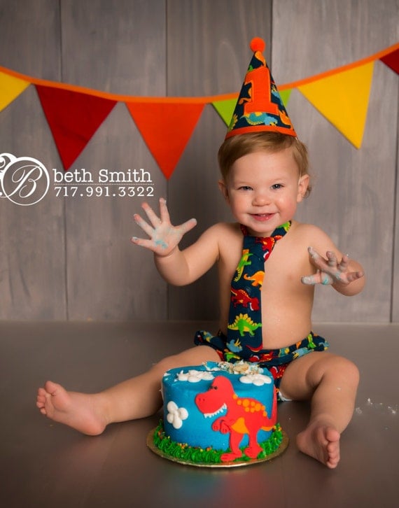 Boy Cake Smash Outfit Dinosaur Cake Smash Cake Smash Outfit