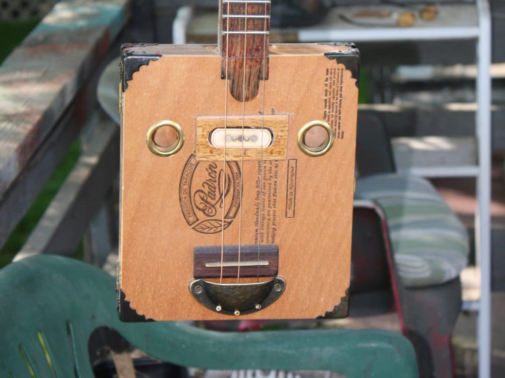 cigar box guitar 013 guitar gift ideas mens gift ideas