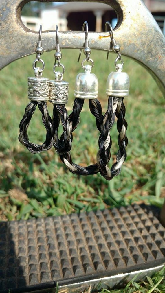 Horse Hair Earrings Reece Design