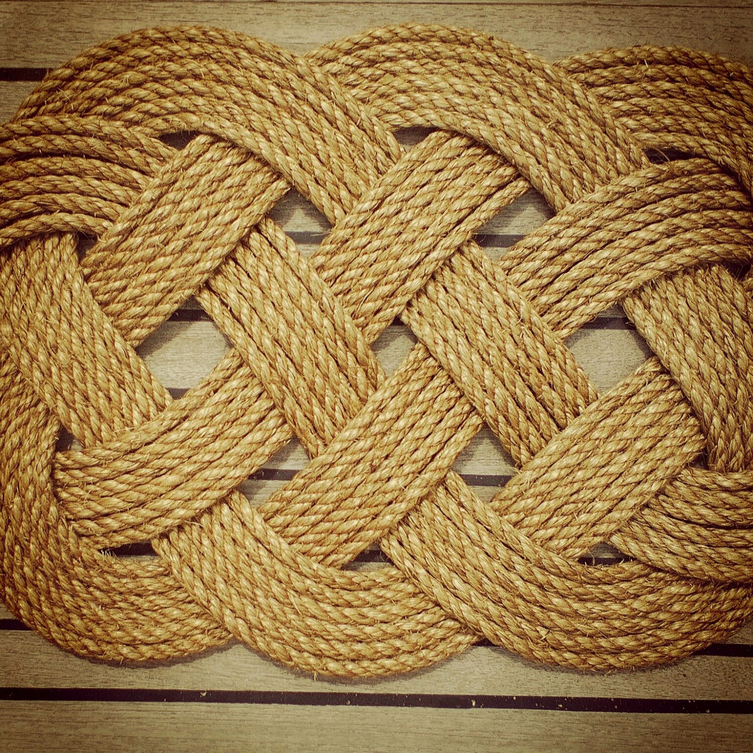 Nautical Rope RugDoor Mat Mat Ocean Plait by TheLazarette