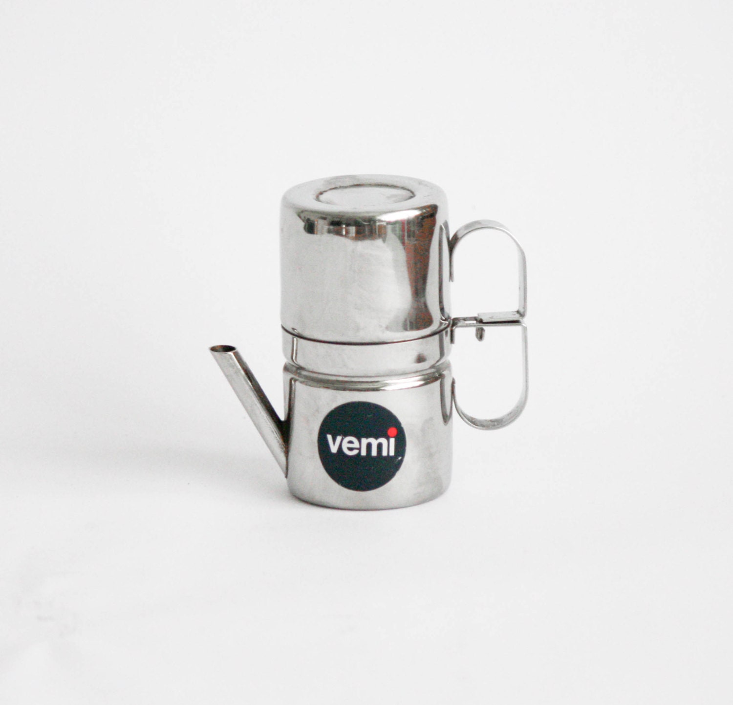 Vintage VEMI Neapolitan type Coffee Maker Stainelss Steel